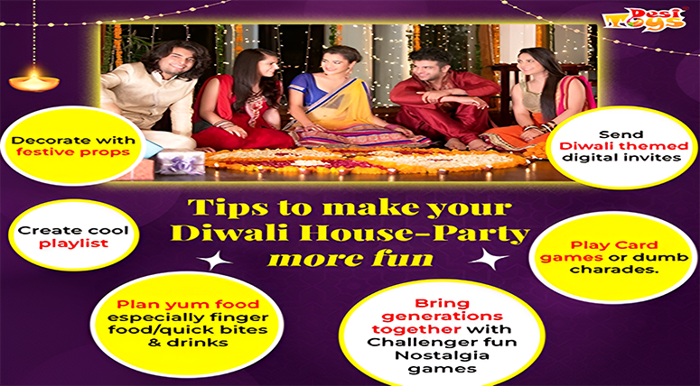 Best Tips to have a Rocking Diwali House-Party