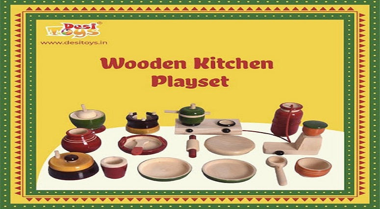 Toy Kitchen Set - Creative Play for Kids
