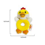 Chick Ring Rattle Soft Toy | Cotton | 3 Months+