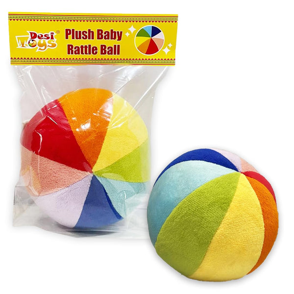 Plush Baby Rattle Ball