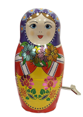 Desi Toys Classic Tin  Doll with Magic moves- Vintage Collectible Wind-up Toy